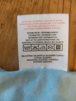 Jazzfestival uncool T-Shirt hellblau Fruit Of The Loom