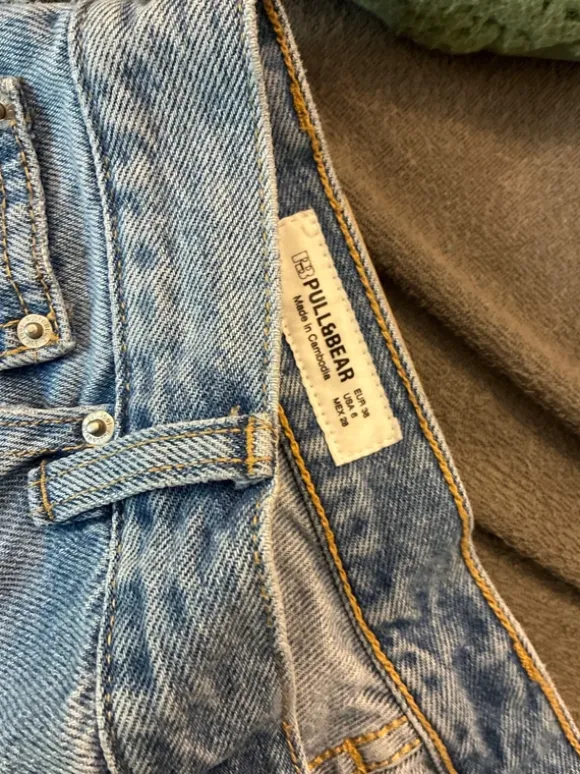Jeans Damen hellblau