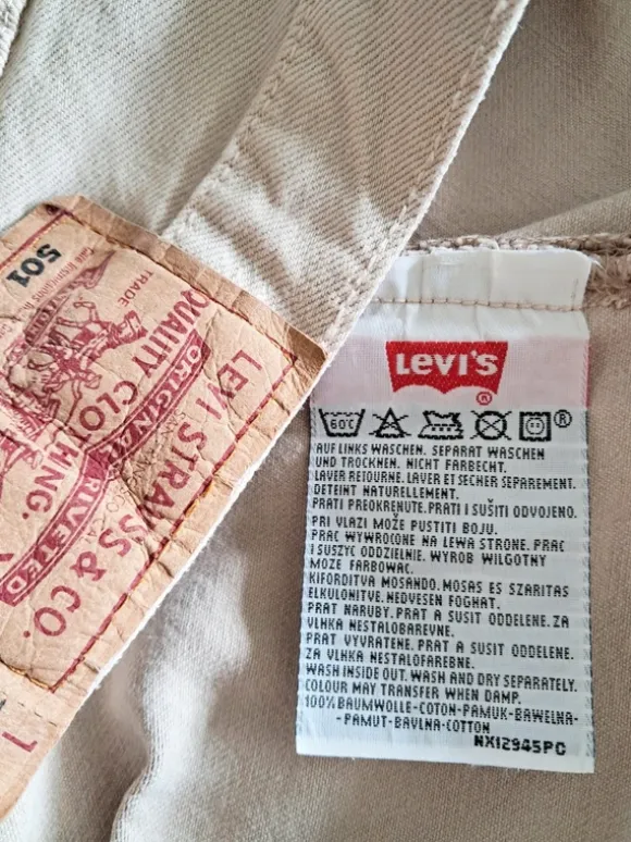 Jeans Hose Levi's 501 W36L32, wie neu!