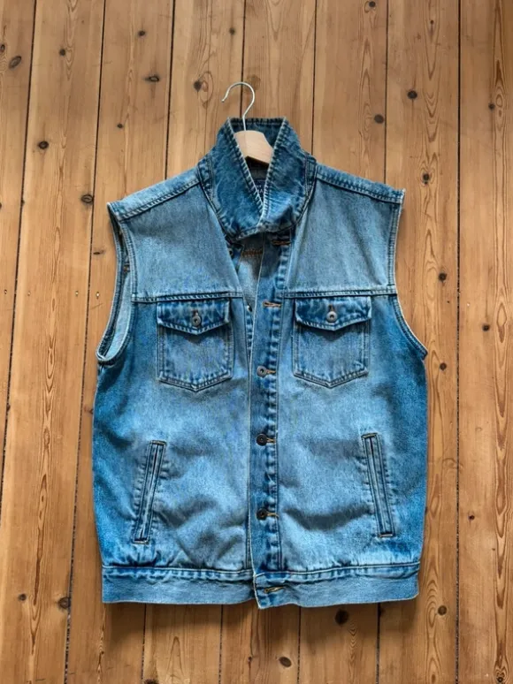 Jeans Jacke ohne Ärmel