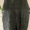 Jeans Latzhose schwarz