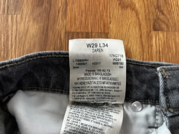 Jeans Lee Daren Größe 29/34