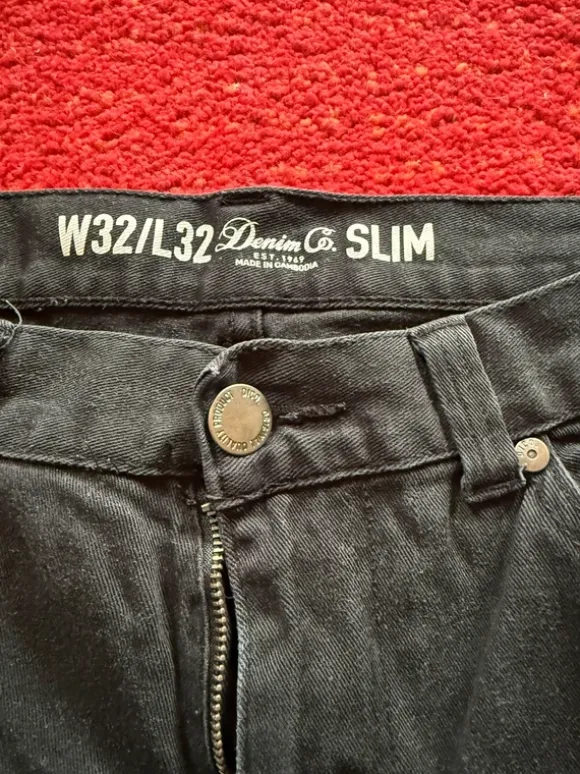Jeans schwarz