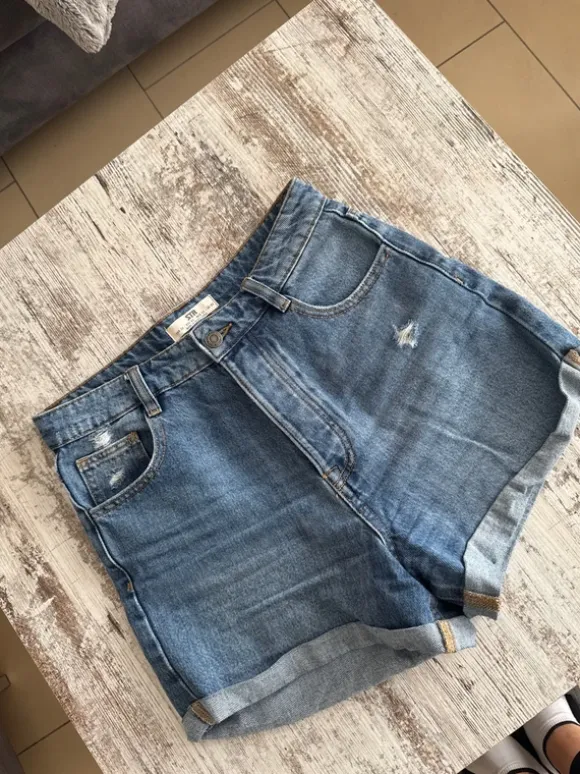 Jeans Shorts high waist Gr. 36