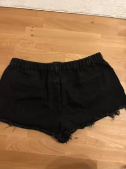 Jeans Shorts schwarz