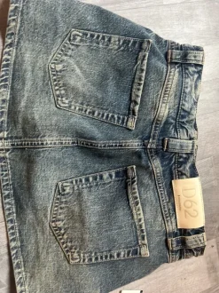 jeans skort