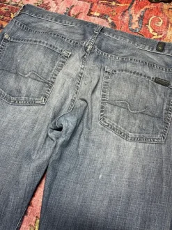 Jeans Straight Leg Vintage y2k Blau