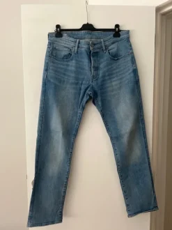 Jeans uomo Gstar Raw modello 3301 straight blu chiaro