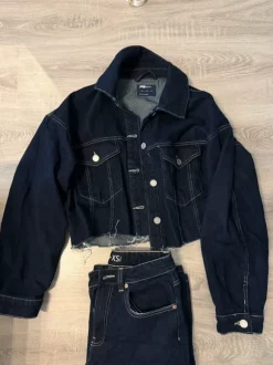 Jeans Zweiteiler Jacke und Hose