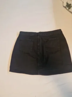 Jeansrock schwarz