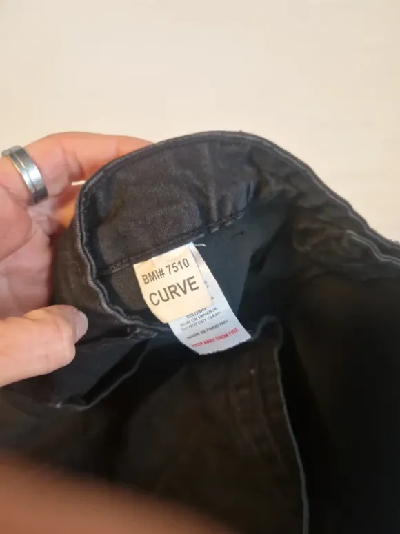 Jeansrock schwarz