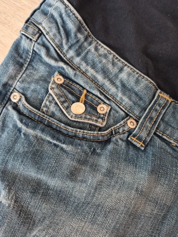 Jeansrock Umstandsrock
