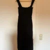 Jumpsuit lang, schwarz, Größe S