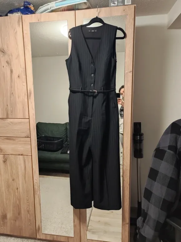 Jumpsuit Mango Schwarz