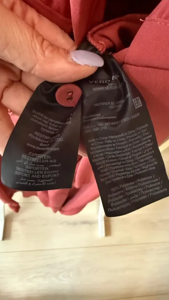 Jumpsuit von Vero Moda in Rostrot, Größe XL.