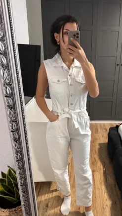 Jumpsuit weiß
