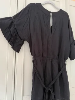 Junpsuit Bindegürtel schwarz H&M