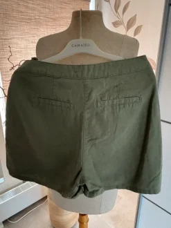 Jupe-short camaïeu kaki M