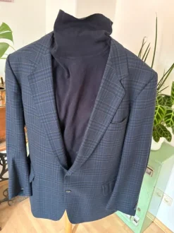 Kaiser Design Sakko Blazer 100% Schurwolle Made in Germany Gr 27 guter Zustand