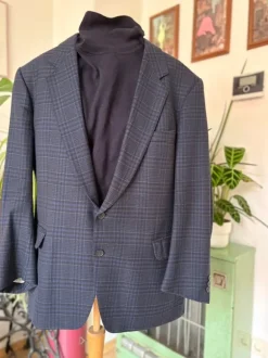 Kaiser Design Sakko Blazer 100% Schurwolle Made in Germany Gr 27 guter Zustand