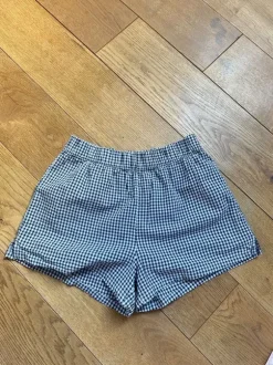 karierte Pyjama Hose/ Shorts