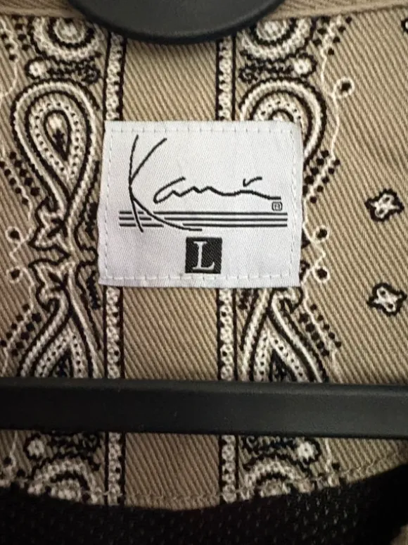 Karl Kani Utility Weste – Bandana Print – Größe L