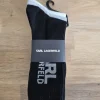Karl Lagerfeld - Designer Sportsocken 3er Pack schwraz grau weiß