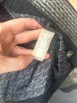 Karl Lagerfeld Kurz Blazer, festlich Gold