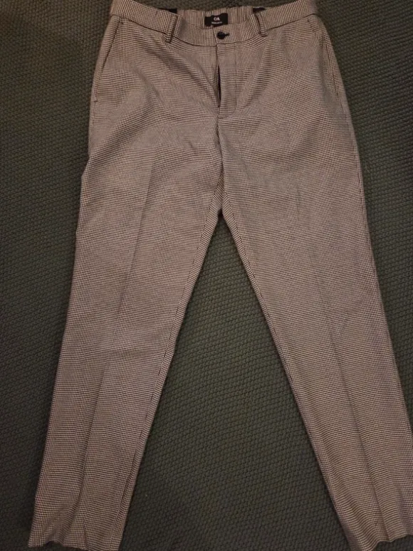 Karrierte Stoffhose regular Fit Gr. 52