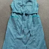Kittelschürze Kochschürze Hauskleid mit Bindegürtel Gr.42