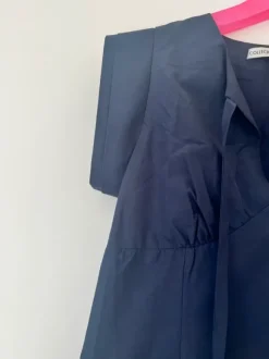 Kleid Anlass kurz Mini Sommer festlich blau Gr s