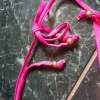 Knallpinker Bindebikini / neuwertig