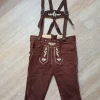 Kniebundhose aus Baumwolle Trachtenjeans