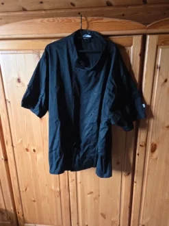 Kochjacke in Schwarz