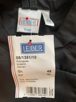 Kochjacke schwarz Neu Größe XL (48)