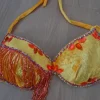 Komplettes Auftrittskostüm Bauchtanz, Bellydance, Orientalischer Tanz, Fasching neu, Größe S/M