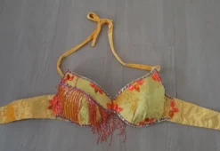 Komplettes Auftrittskostüm Bauchtanz, Bellydance, Orientalischer Tanz, Fasching neu, Größe S/M