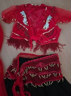 Komplettes Auftrittskostüm Bauchtanz, Bellydance, Fasching