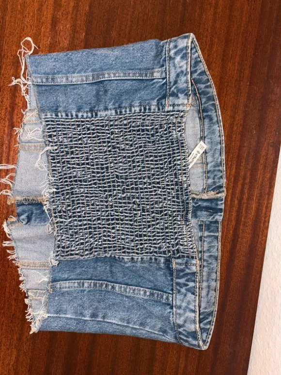 Korsett aus Jeans