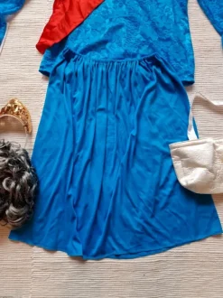 Kostüm Fasching Queen Elisabeth II volles Set mit Perücke