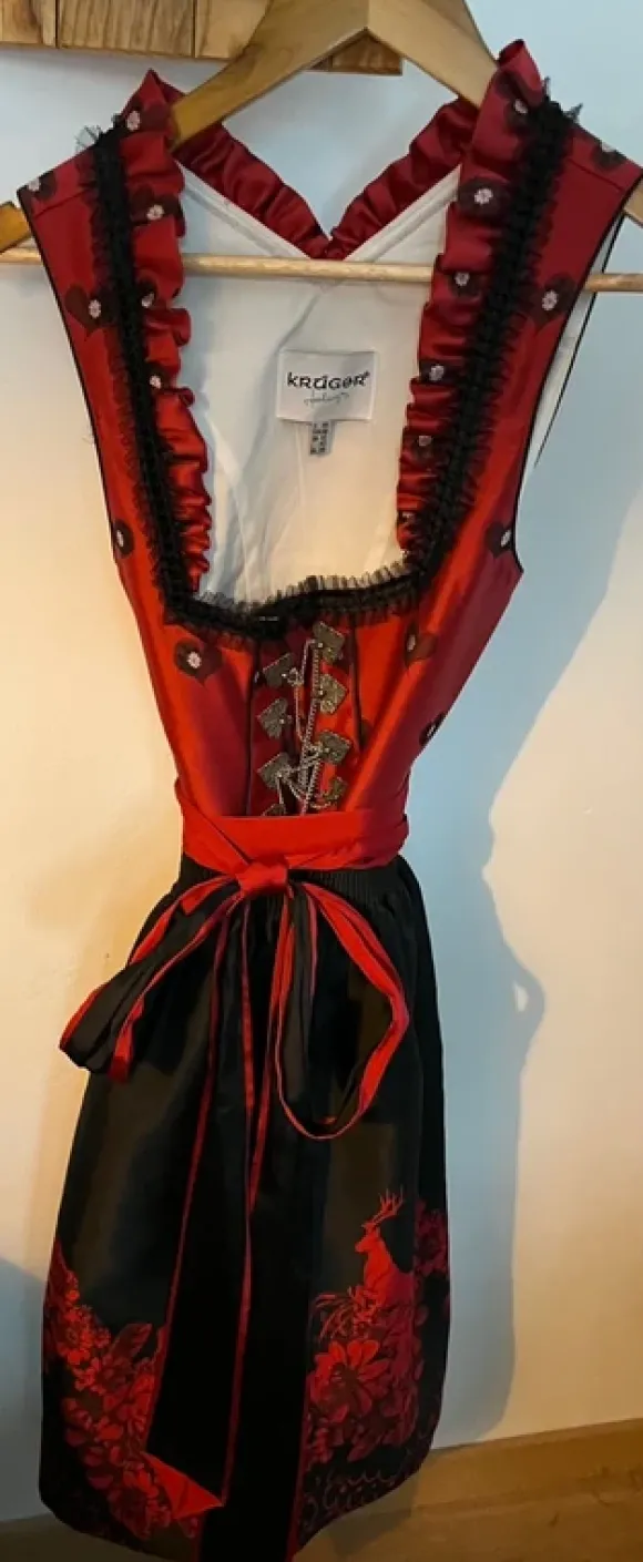 Krüger Feelings Dirndl Gr. 36 bzw. S sehr guter Zustand