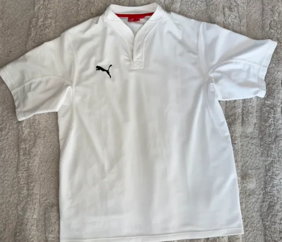 Kurzarm Shirt Puma Stehkragen Gr XL