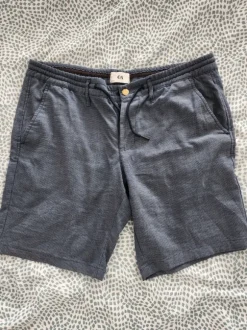 Kurze Hose blau L