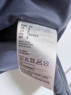 Kurze Jacke in Wildleder-Optik