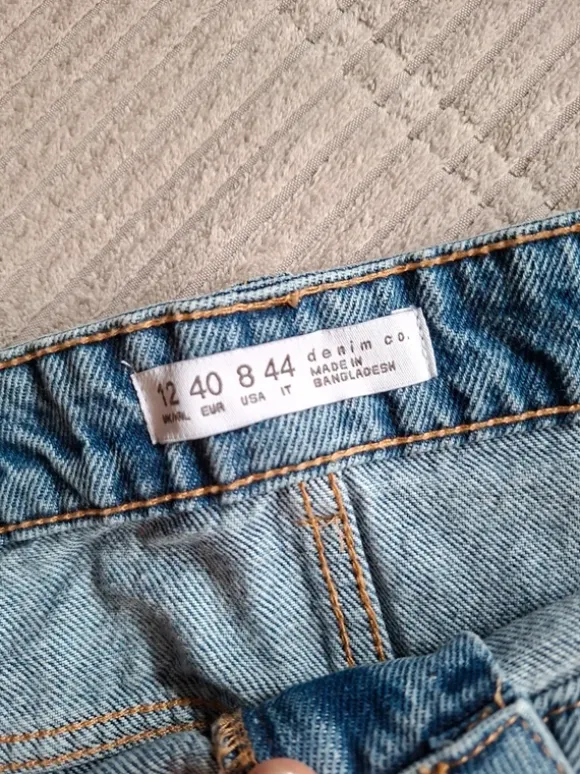 Kurzer Jeans rock gr 40