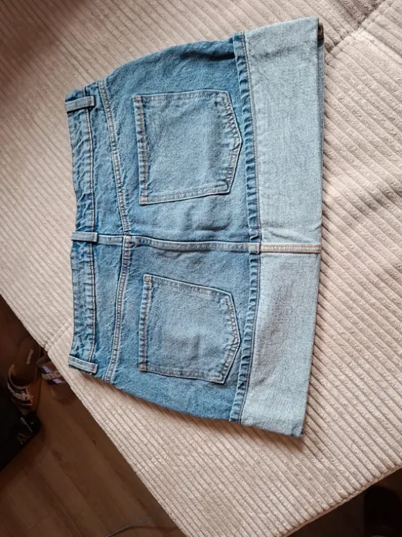 Kurzer Jeans rock gr 40