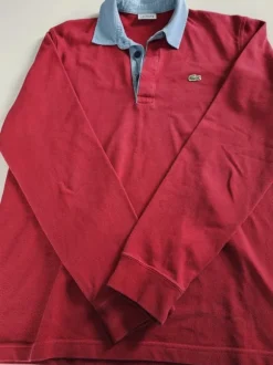 Lacoste Langarm-Poloshirt, Größe L