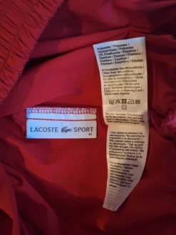 Lacoste SportSweatshirt Rot Rosa / Rouge Rose