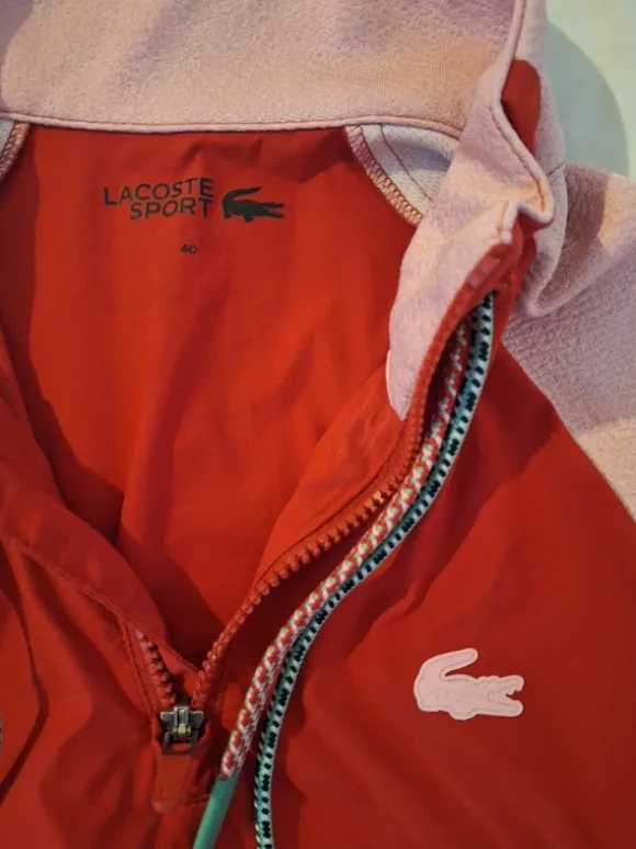 Lacoste SportSweatshirt Rot Rosa / Rouge Rose