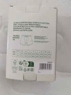 Lacoste underpants x3